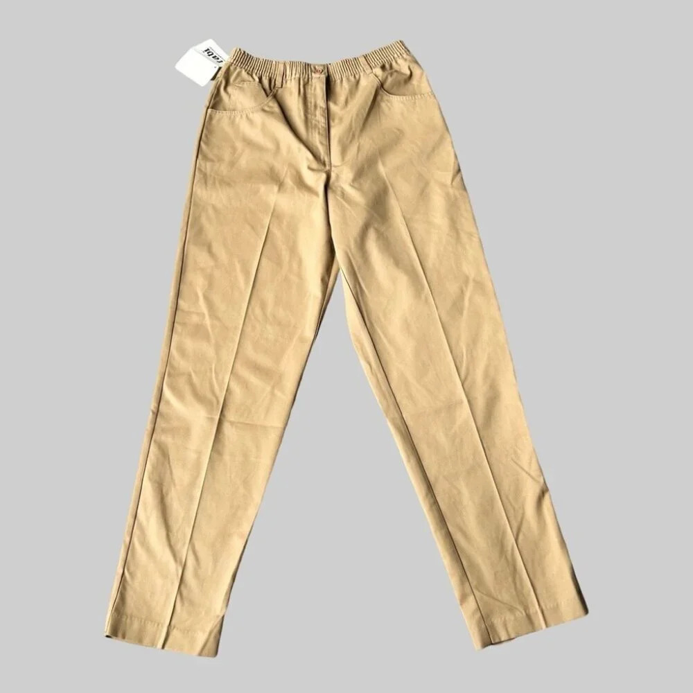 NWT Vintage Tabi International High Waist Chino Trouser Pants Made in Canada